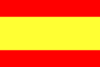 Bandera España - Sin escudo
