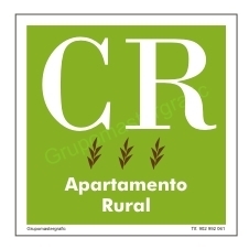 Placa Apartament Rural Aragón